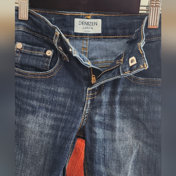 Levi's Denizen Boys Skinny Jeans Size 7 Regular - Picture 2 of 4